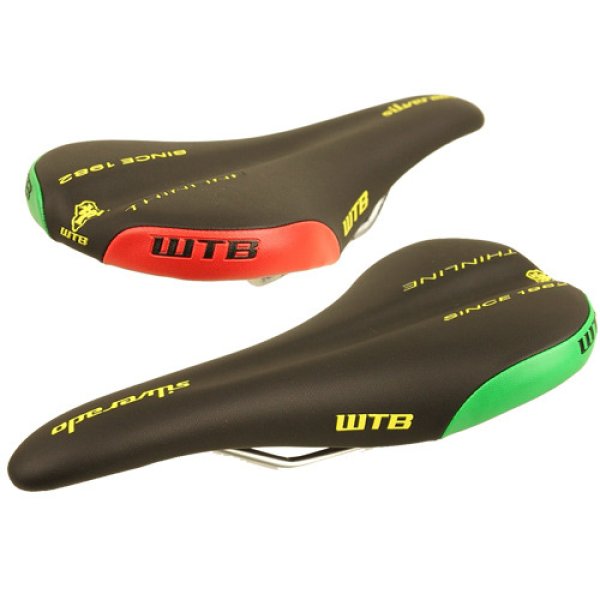 画像1: *WTB* silverado race saddle BL special (rasta) (1)