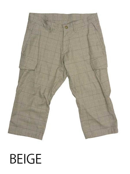 画像2: rin project 30135 Stretch cycle short pants Check (2)
