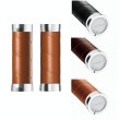 画像1: SLENDER LEATHER GRIPS 100mm (1)