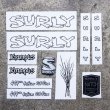 画像2: SURLY NEWフレームデカールセット(Kurampus ) (2)