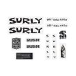 画像1: SURLY NEWフレームデカールセット(LOWSIDE) (1)