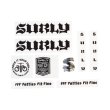 画像1: SURLY フレームデカールセット(BORN TO LOSE DECAL SET ) (1)