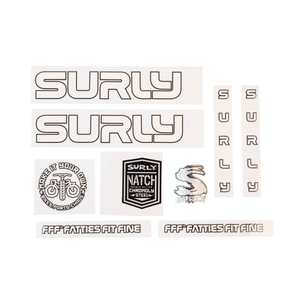 画像2: SURLY フレームデカールセット(INTERGALACTIC DECAL SET ) (2)