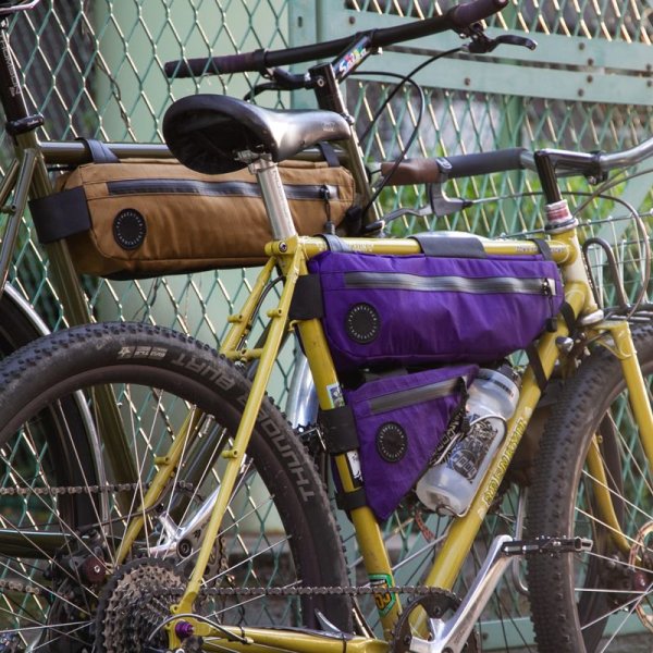 画像5: FAIRWEATHER frame bag (x-pac/coyote) (5)