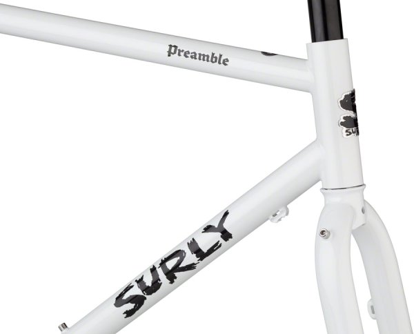 画像2: SURLY PREAMBLEフレームセット(Thorfrost White) (2)