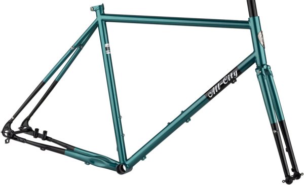 画像1: ALL-CITY  SUPER PROFESSIONAL FRAMESET(Night Jade) (1)