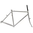 画像2: BLACK MOUNTAIN CYCLES monstercross V6 frame set (fence post gray) (2)