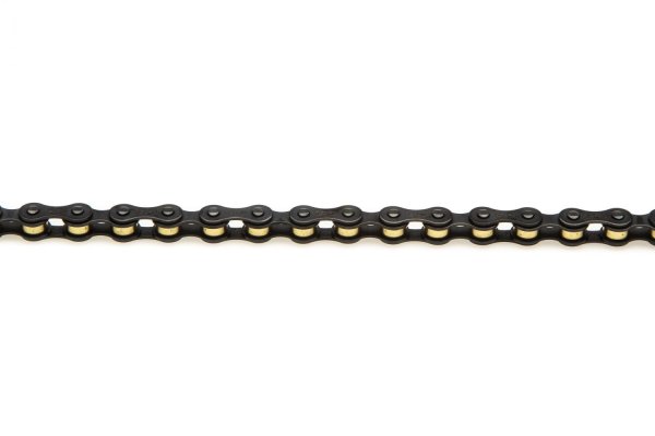 画像2: IZUMI × MASH TRACK RACING CHAIN (BLACK＋GOLD) 116L 1/8 (2)