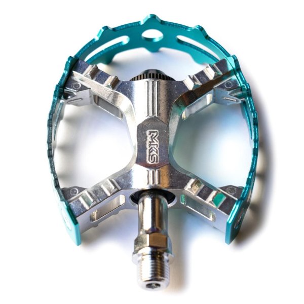 画像4: "MKS" XC-III BEAR TRAP PEDAL(turquoise) (4)