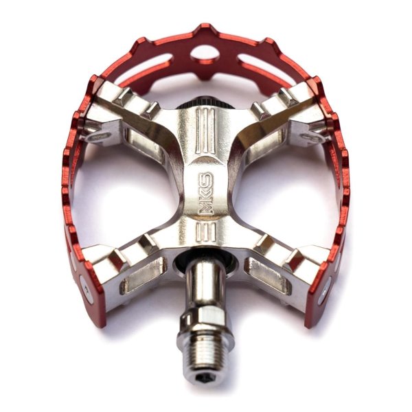 画像3: "MKS" XC-III BEAR TRAP PEDAL(RED) (3)