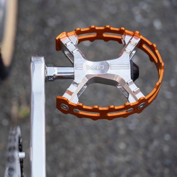 画像6: "MKS" XC-III BEAR TRAP PEDAL(RED) (6)