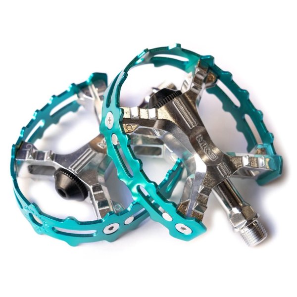 画像5: "MKS" XC-III BEAR TRAP PEDAL(turquoise) (5)