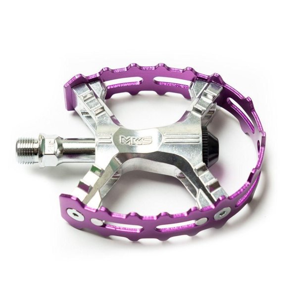 画像1: "MKS" XC-III BEAR TRAP PEDAL(PURPLE) (1)