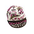 画像1:  *SWIFT INDUSTRIES* explorers club cap (pink/natural) (1)