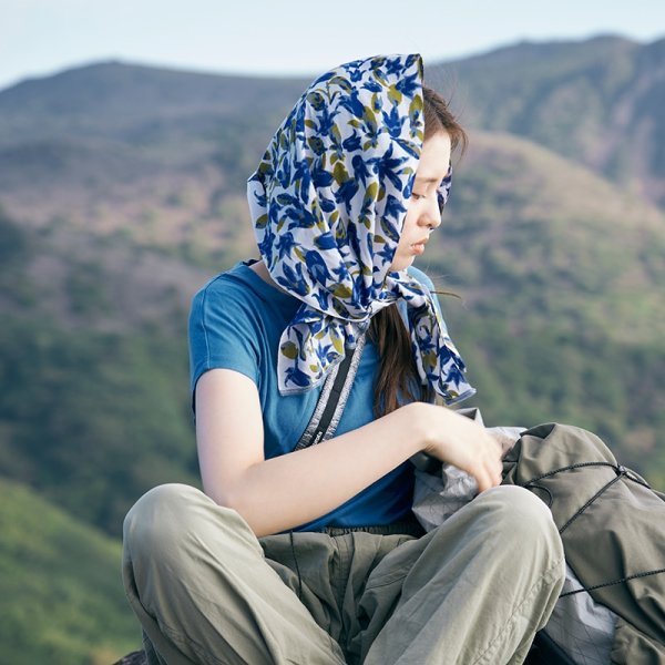 画像2: CHAORAS スポーツてぬぐい / チシマギキョウ (2)